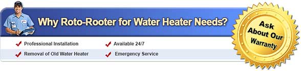 hot water heater installation